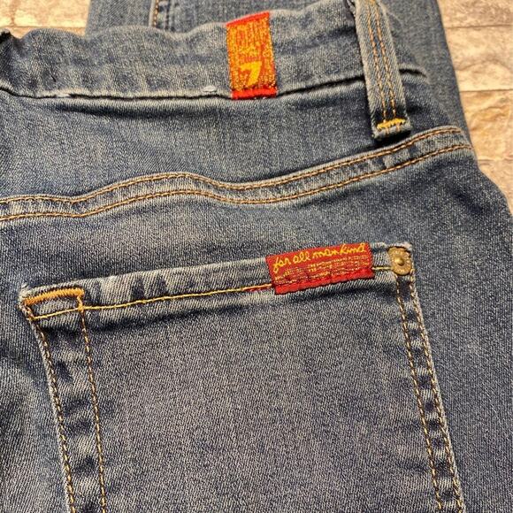 Sz 24- 7 For All Mankind jeans - Picture 7 of 9